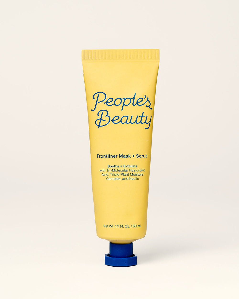 people's beauty frontliner mask and scrub